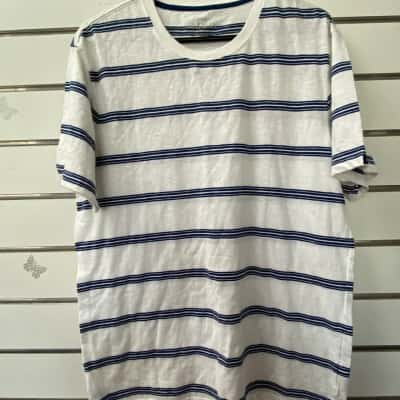 Gazman   White Short Sleeve Shirt Size M 