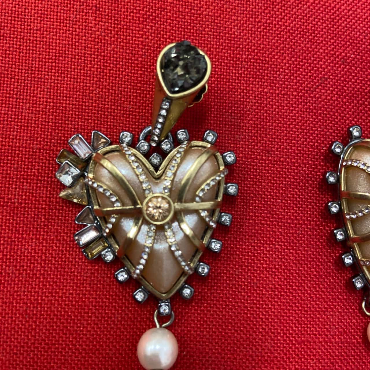 Micara - Heart Locks - Earrings