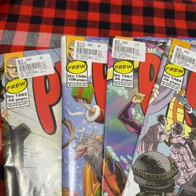 Phantom Comics Issues 1985,1986,1987,1989 Lot of 4 comics (B4)