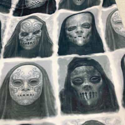 BlackMilk - Harry Potter Deatheater Print Size M Black  / Grey 