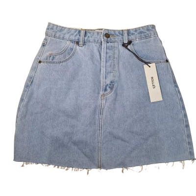 Rollas Classic High Rise Vintage Fit Denim Skirt -size 8