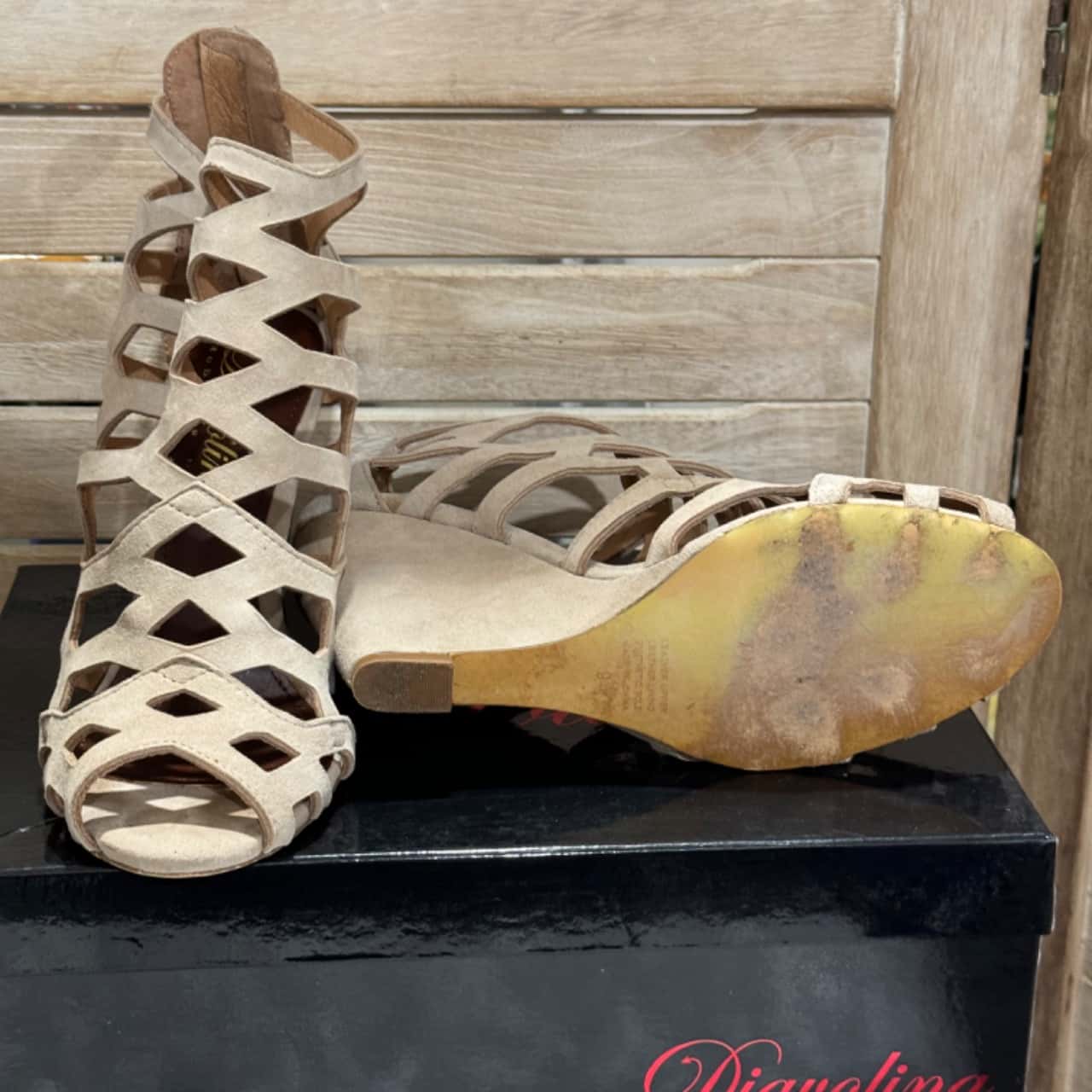 Herdis dame segelskor P909-9 - Beige main image 1
