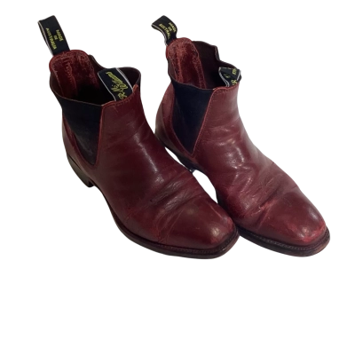 RM Williams Mens  Size 6.5 Boots Maroon / Red 