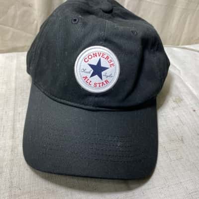 Converse black Converse Tipoff baseball cap features the iconic white Chuck Taylor All Star patch on the front