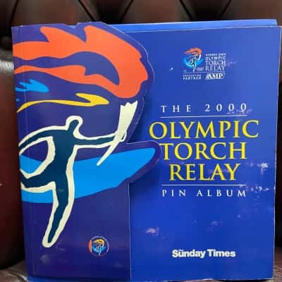 The 2000 Olympic Torch Relay Pin Album (Filled)