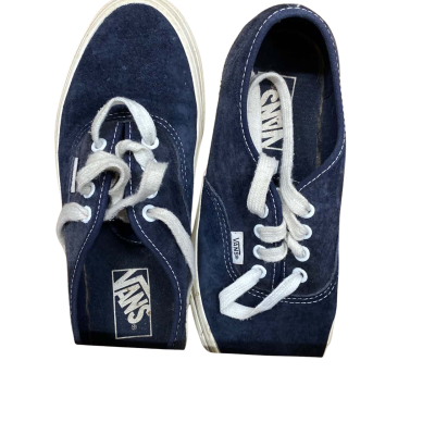 Vans Unisex  Size 6 men. 7.5 women. Sneakers Navy Blue 
