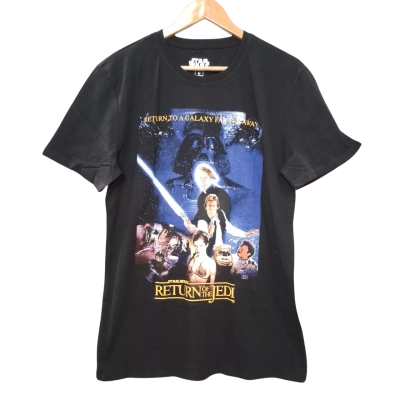 Star Wars Size M Return of the Jedi Black T-Shirt