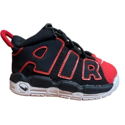 Nike Kids Air us 5c red tie sneakers 