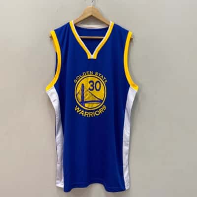 NBA Golden State Warriors #30 Curry Jersey - Size 5XL