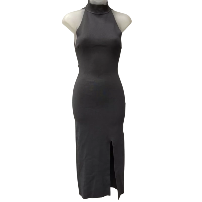 Sheike - Jetset Knit Dress in Slate Size M