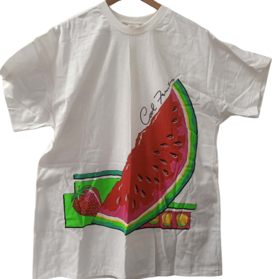 BNWT Vintage Avon Fashion Womens  Size XXL T-shirts Multicoloured / White 