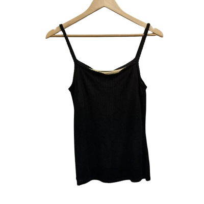 Maestro Womens  Size M Cropped Top Black