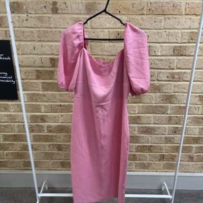 Seed Heritage Womens watermelon maxi dress  Size 12 