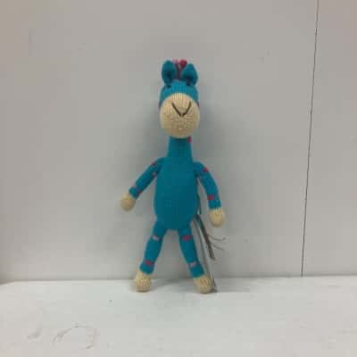 Hand Knitted Friend - Zany Giraffe 