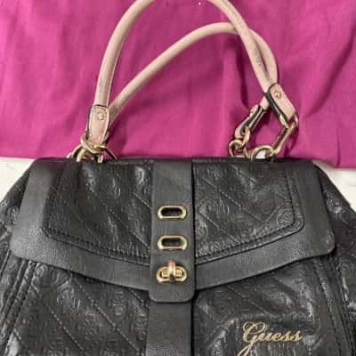 Guess Jeans Black Polyurethane Women's Handbag main image 1