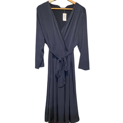 Jacqui-E Size XXL Navy Dress