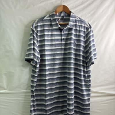 Adidas Mens  Size XXL Navy Blue / Striped / Yellow 