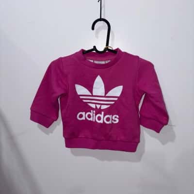 Kids Adidas Pink 2 Piece Set Size 0-3m  
