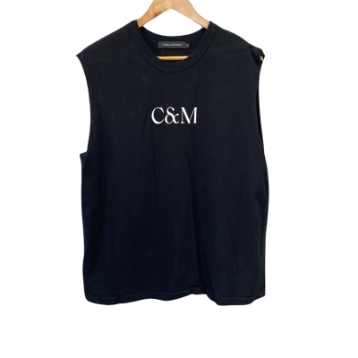 Camilla & Marc Womens  Size 14 Tank Top Black  