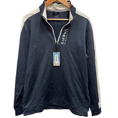 Puma x Cirrus Aircraft Cloudspun Quarter Zip Navy Golf Top Size M/L