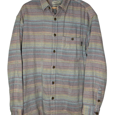 Industrie Mens  Size M 100% cotton Long Sleeve button up shirt  