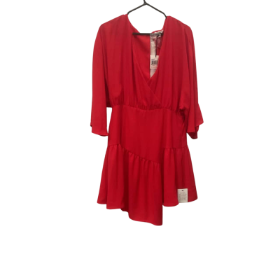 Women’s Tussah Size 14 Mini Dress Red 