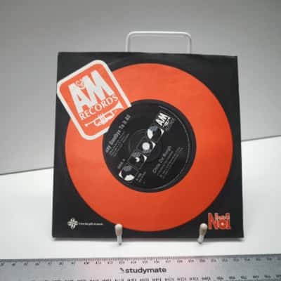 Chris De Burgh Say Goodbye to It All 1986 A&M Records 7 Inch Vinyl Single Last Night