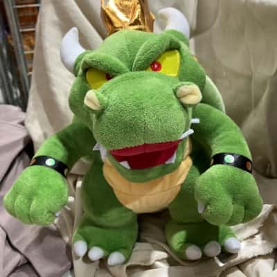 Super Mario Bowser Green Plush 
