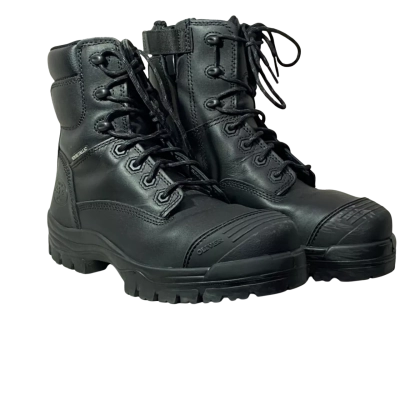 Oliver AT Composite Toe Zip Side Boot Black Size 43
