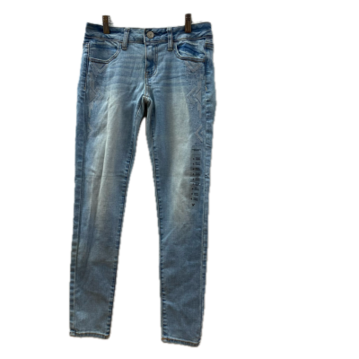 American Eagle Womens Jegging Ankle Size 4 Blue 