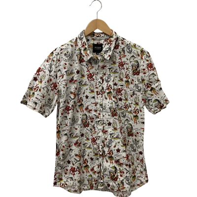 Prodigy Mens  Size S Short Sleeve Shirt Multicoloured 