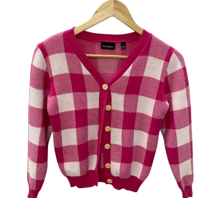 Rock Your Kid Kids  Size 7 Jumpers & Cardigans Checked / Pink  