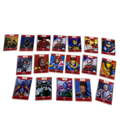 Disney Woolworths Worlds Of Wonders Marvel Cards 