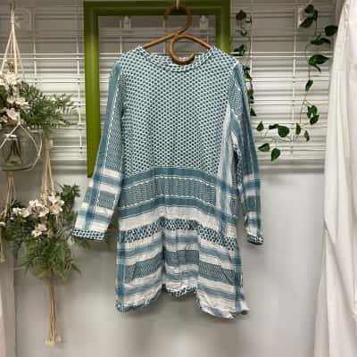  Summery Copenhagen 100% Cotton Womens  Size S Green dress