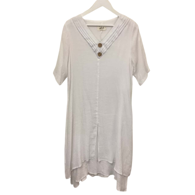 LaMode - Cotton Blend Dress - Size 14