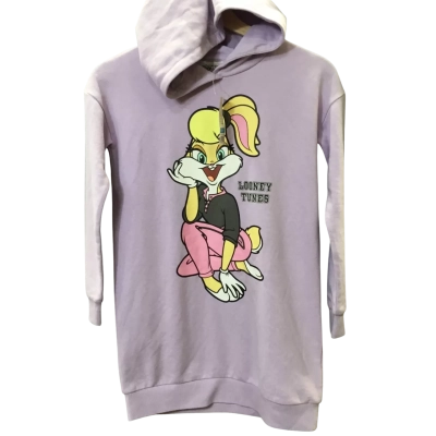 Looney Tunes “Lola Bunny” Womens  Size 10 Jumper/Hoodie Purple 