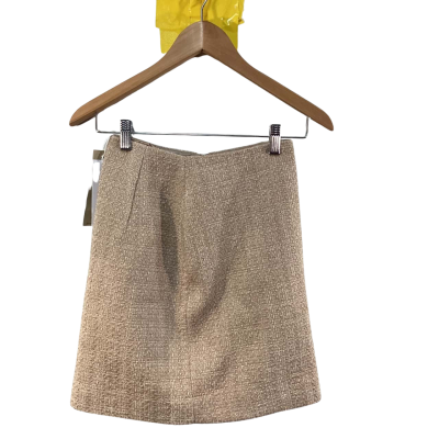 BNWT Forever New Womens  Size 4 Mini Skirt Cream 
