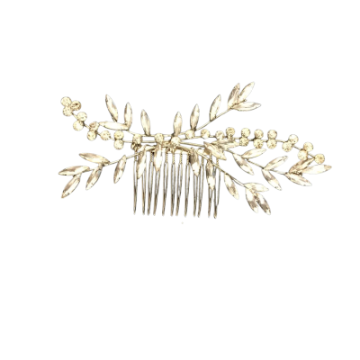 Unbranded Formal Faux Gem Hair Comb