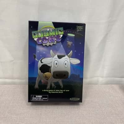 Cosmic Cows Board Game 2 Player Or Team Age 6+ Playroom Entertainment 