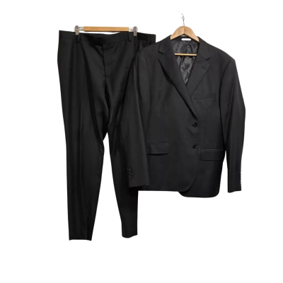 Peter Jackson Men’s Black Charcoal Full Suit