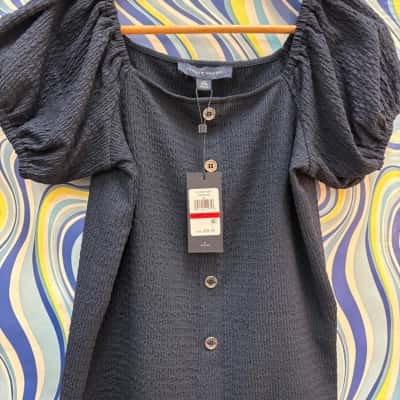 NEW!! Tommy Hilfiger Navy Top