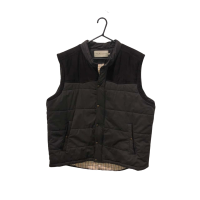 R.M. Williams Carnarvon Vest in Colour Chocolate (Brown) Size XXL