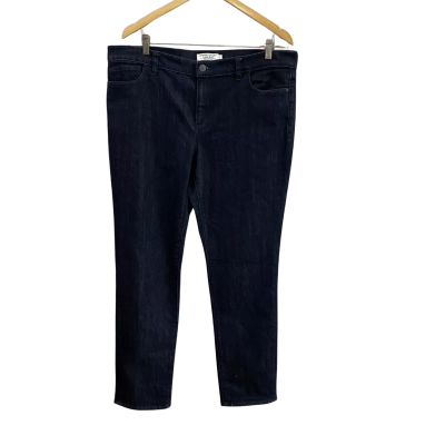 Sportscraft Womens  Size 16 Lara Relaxed Slim Fit Jeans Dark Wash