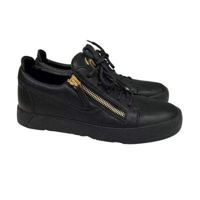 Giuseppe Zanotti Womens Black Sneakers Size 44 