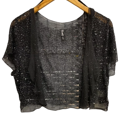  Women's Black Top - Mr K -Sz 16