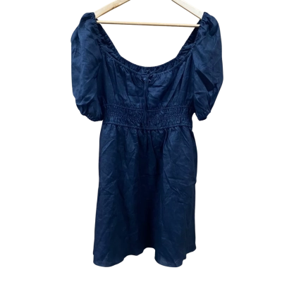 Forever New Black Linen Dress Size 12