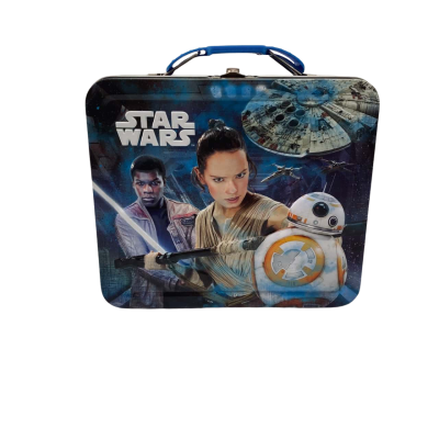 Disney Star Wars Collector Tin Lunchbox – Very Good Condition #VintageLunchbox #StarWarsCollectible #GalacticGear
