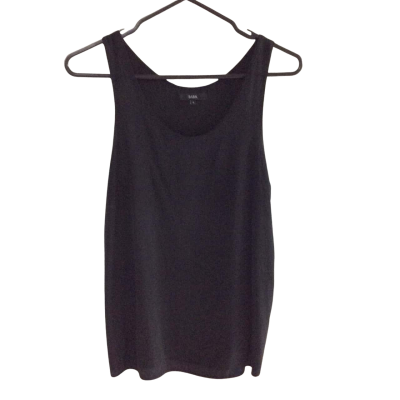 Saba Womens  Size 8 Sleeveless Top Black  