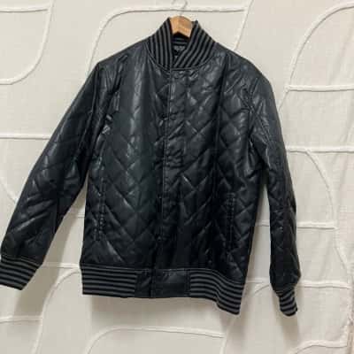 Black Scale Mens  Size L Front Zipper Black  / Grey 