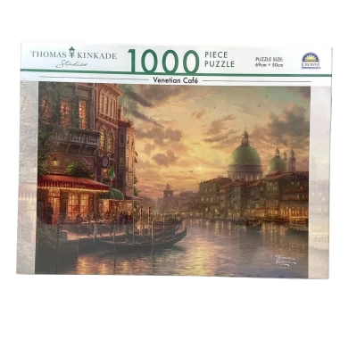 Venetian Cafe 1000 Piece Jigsaw Puzzle (New Sealed)